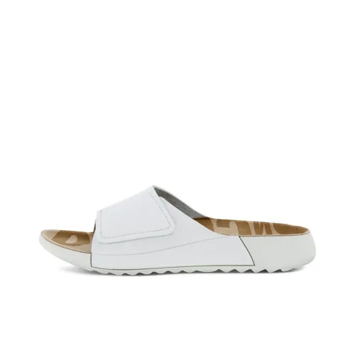 Ecco Слипоны с резиновым покрытием Женские Белые