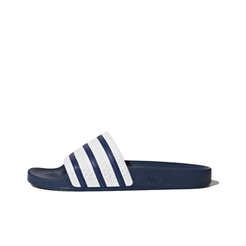 Adidas Originals Слайд с резиновым подошвой Унисекс Синий Белый