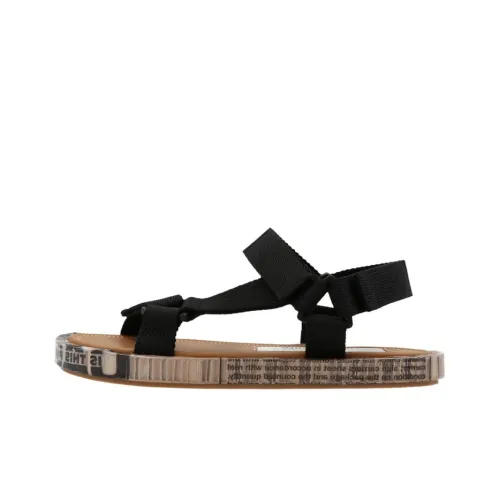 Maison Margiela Replica One Ремешок Сандалии Женские Черные