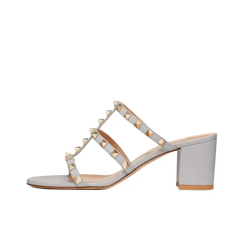 Valentino Rockstud Стильные Сандалии Женские Белые