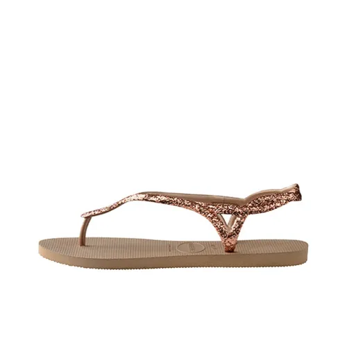 Havaianas Пляжные сандалии Женские Розовое золото