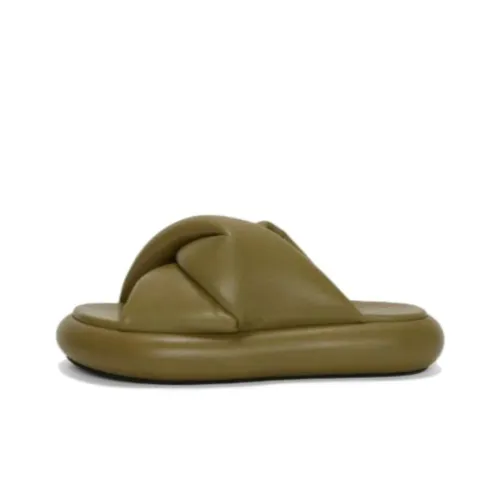 JW Anderson Слипоны Зеленые Женские