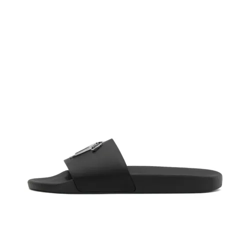 Giuseppe Zanotti GZ Brett Металл Слипоны Мужской Черный