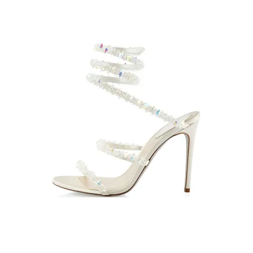 RENE CAOVILLA One Ремешок Сандалии Женские Белые