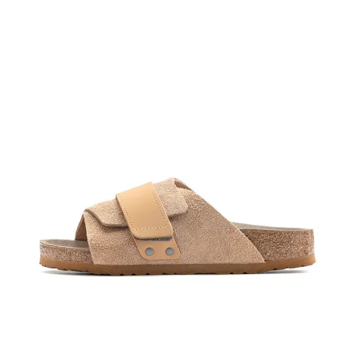 Birkenstock Slip-resistant Slippers Men Beige Regular Биркенсток Слип-резистентные Слипоны Мужские Бежевые Стандартные