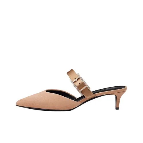 HERMES Домашние тапочки Женские Розовые