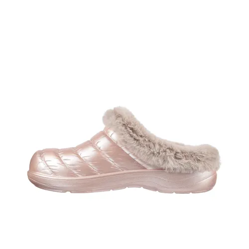 Skechers Foamies Резиновая подошва Slip-resistant Шлепанцы Женские Розовый