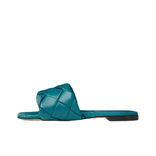 Bottega Veneta Lido Stylish Sandals Женские Blue