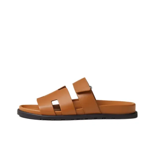 HERMES Chypre Слипоны Мужской Естественный