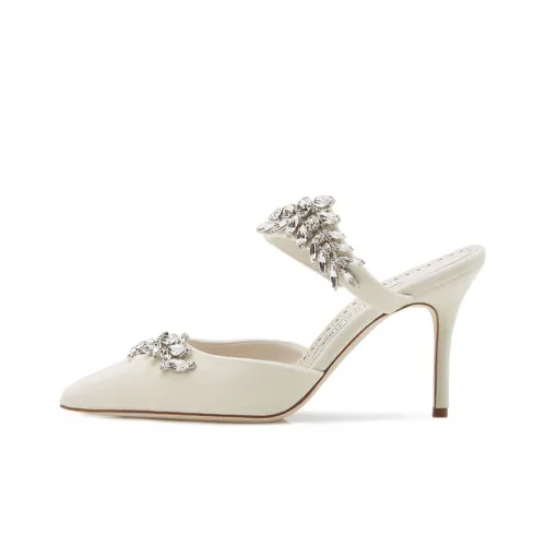 MANOLO BLAHNIK Домашние тапочки Женские