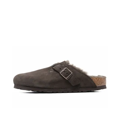 Birkenstock Домашние тапочки Женские Коричневый Узкая версия