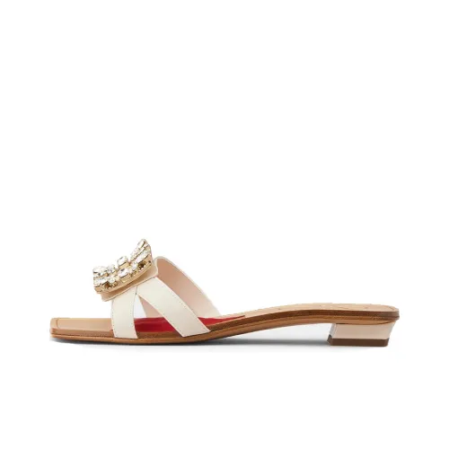 Roger Vivier Слипоны Женские Ecru