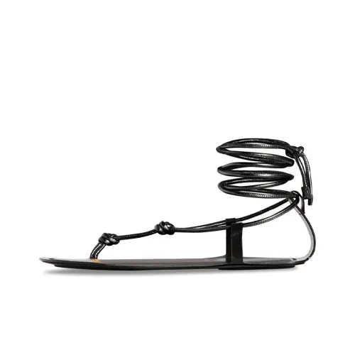 THE ROW One Ремень Сандалии Женские Черный
