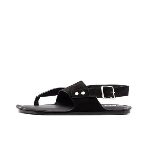 JIL SANDER One Ремешок Сандалии Мужские Черные