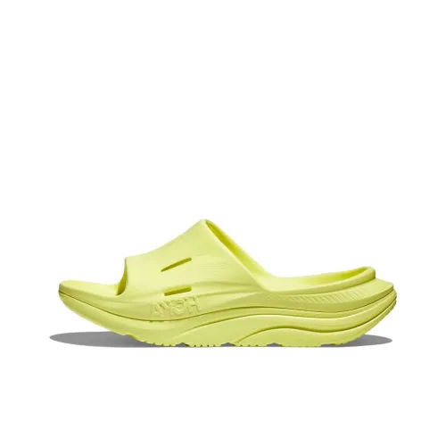 HOKA ONE ONE Ora Recovery Slide 3 Слипоны Желтые Унисекс
