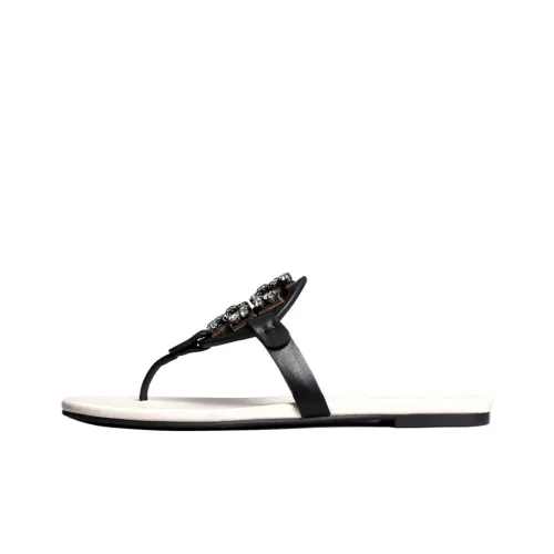 TORY BURCH Miller Шлепанцы Женские Черные