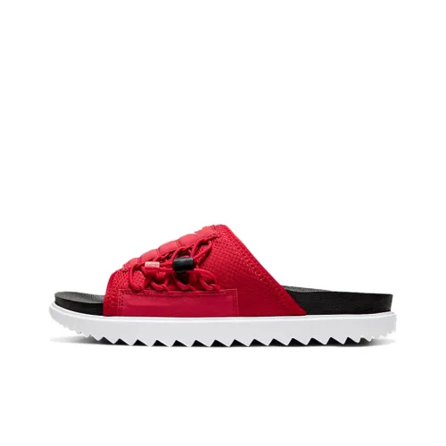 nike Asuna Резиновая подошва Тихий Обувь Женские Черный Красный