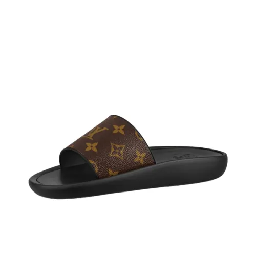 LOUIS VUITTON Sunbath Стильные Сандалии Женские Черные Коричневые