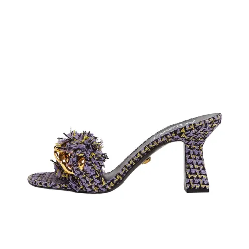 VERSACE Слипоны Женские Светло-фиолетовые