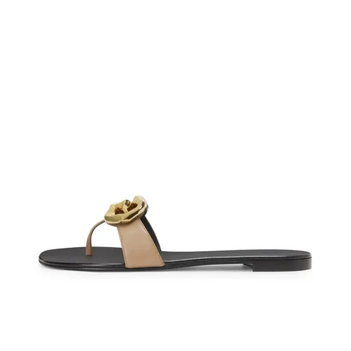 Giuseppe Zanotti GZ Шлепанцы Женские Светлый Умбра