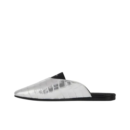 Givenchy Домашние тапочки Женские Серебряные
