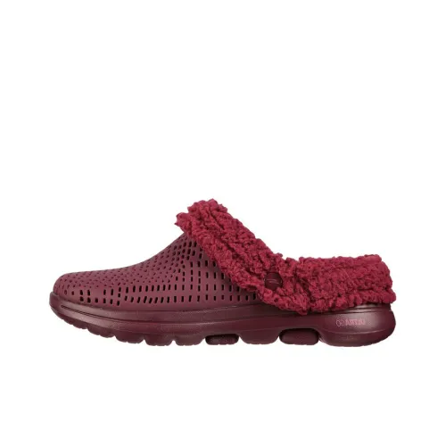 Skechers Go Walk 5 Резиновая подошва Слипоны Женские Red