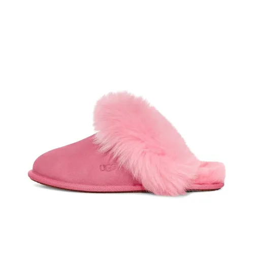 UGG Scuff Резиновая подошва устойчивая к запахам домашние тапочки женские розовый
