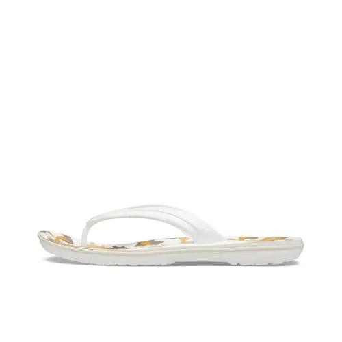 Crocs Crocband Slip-Resistant Шлепанцы Унисекс Белый