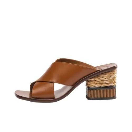 See By Chloe Слипоны Женские Темно-Коричневый