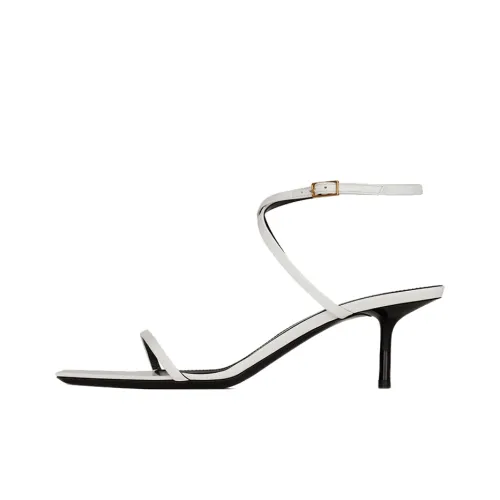 SAINT LAURENT NUIT One Ремешок Сандалии Женские Белые