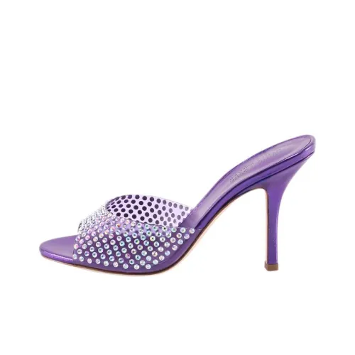 Paris Texas Слипоны Женские Фиолетовые