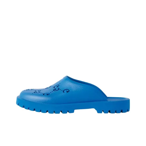 GUCCI Домашние тапочки Мужские Синие