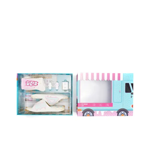 Коллекция UZIS Valentine's Day Collection x PEAK устойчивые к истиранию слип-он женские белые синие и розовые