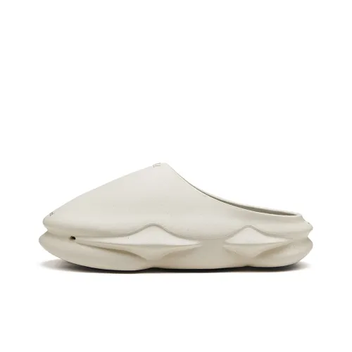 M Stand x EQLZ EQUALIZER 1050 Тихий Аbrasion Resistant Слипоны Унисекс Бежевый