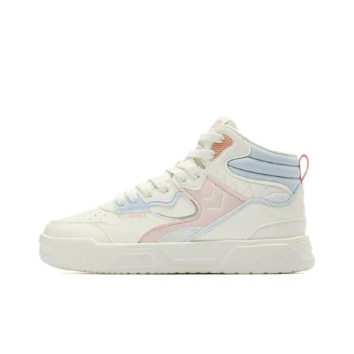 QIAODAN Термические Высокие Кроссовки для Скейтбординга Женские Dream Blue