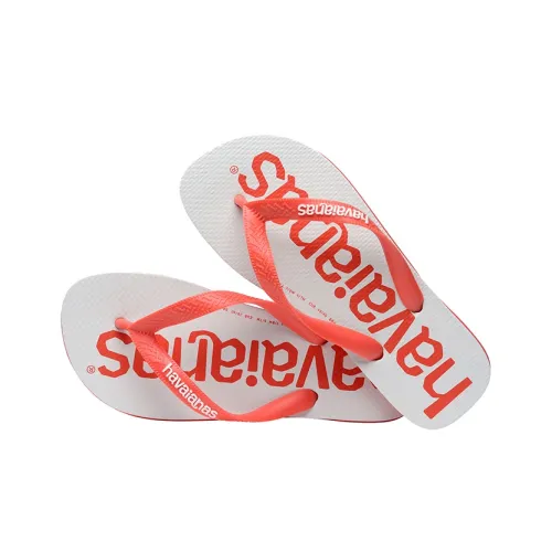 Havaianas Logomania 2 Stylish Sandals Unisex Silver Red Havaianas Logomania 2 Стильные Сандалии Унисекс Серебряный Красный