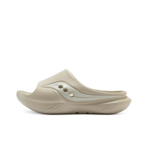Saucony Cradle Slip-Resistant Abrasion-Resistant Casual Slippers Unisex Beige Сaucony Cradle Противоскользящие Аbrasion-Resistant Повседневные Тапочки Унисекс Бежевый