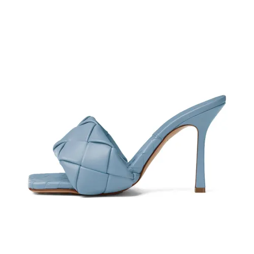 Bottega Veneta Lido Stylish Sandals 9cm Women's Light Blue