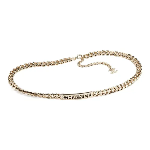 CHANEL Металлические Рутеневые Цепи для Талии Женские