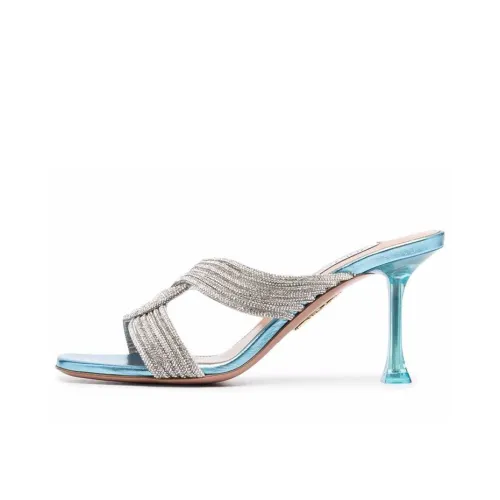 AQUAZZURA Gatsby Слипоны Женские Blue
