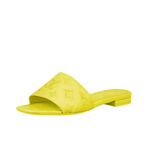 LOUIS VUITTON Revival Слипоны Женские Желтые