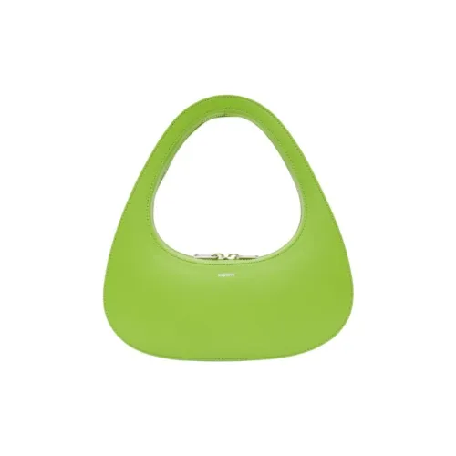 COPERNI Телячья кожа Сумка-багет Женская Зеленая