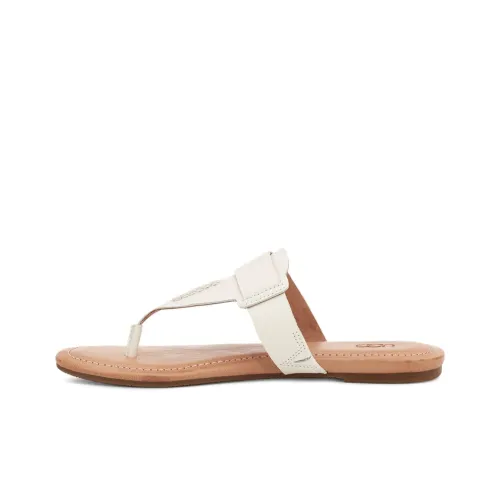 UGG Стильные Сандалии Женские Экрю