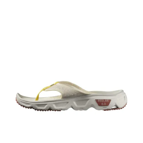 SALOMON Reelax Break 6,0 противоскользящие слипоны мужские бежевые