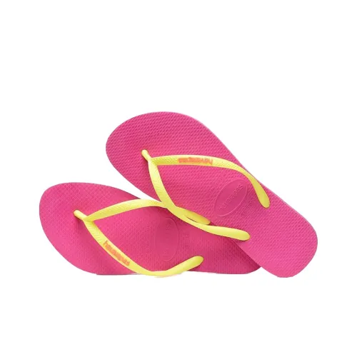 Havaianas Тонкий Haven Логотип POP Вверх Шлепанцы Унисекс Фуксия
