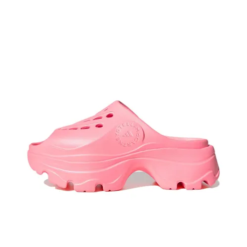 Stella McCartney x Adidas SMC Slip-resistant Slippers Women's Pink Stella McCartney x Adidas SMC Слипоны с противоскользящим покрытием Женские Розовые