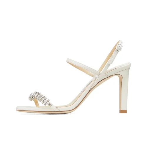 Jimmy Choo Meira 85 One Ремень Сандалии Женские Латте