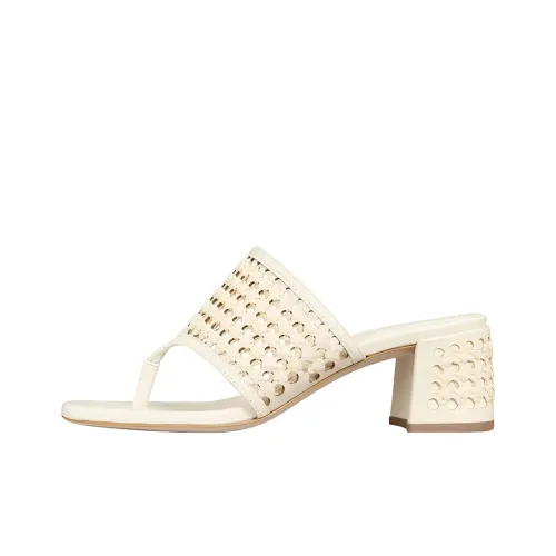 Tory Burch Слипоны Женские Айвори Белый