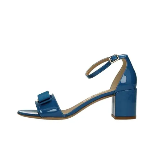 FERRAGAMO One Ремень Сандалии Женские Небесно-голубой