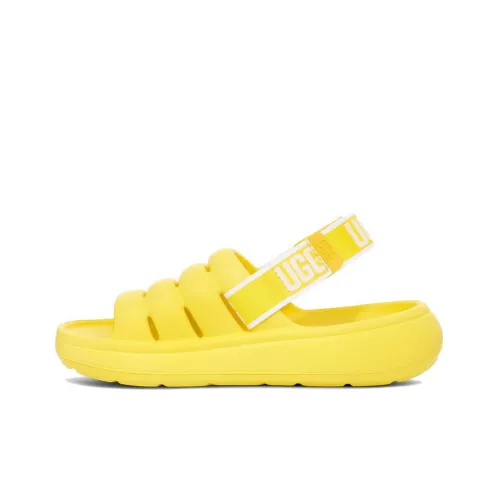 UGG Стильные Сандалии Женские Желтые